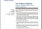 Credit Suisse Macro Playbook PDF Forex Report